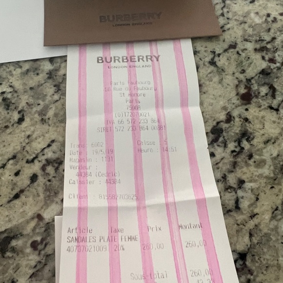 Burberry espadrilles - Picture 4 of 4